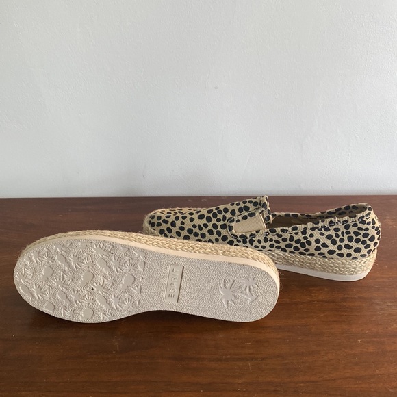 Esprit Nadine Leopard Print Espadrilles Size 7 - Picture 3 of 6